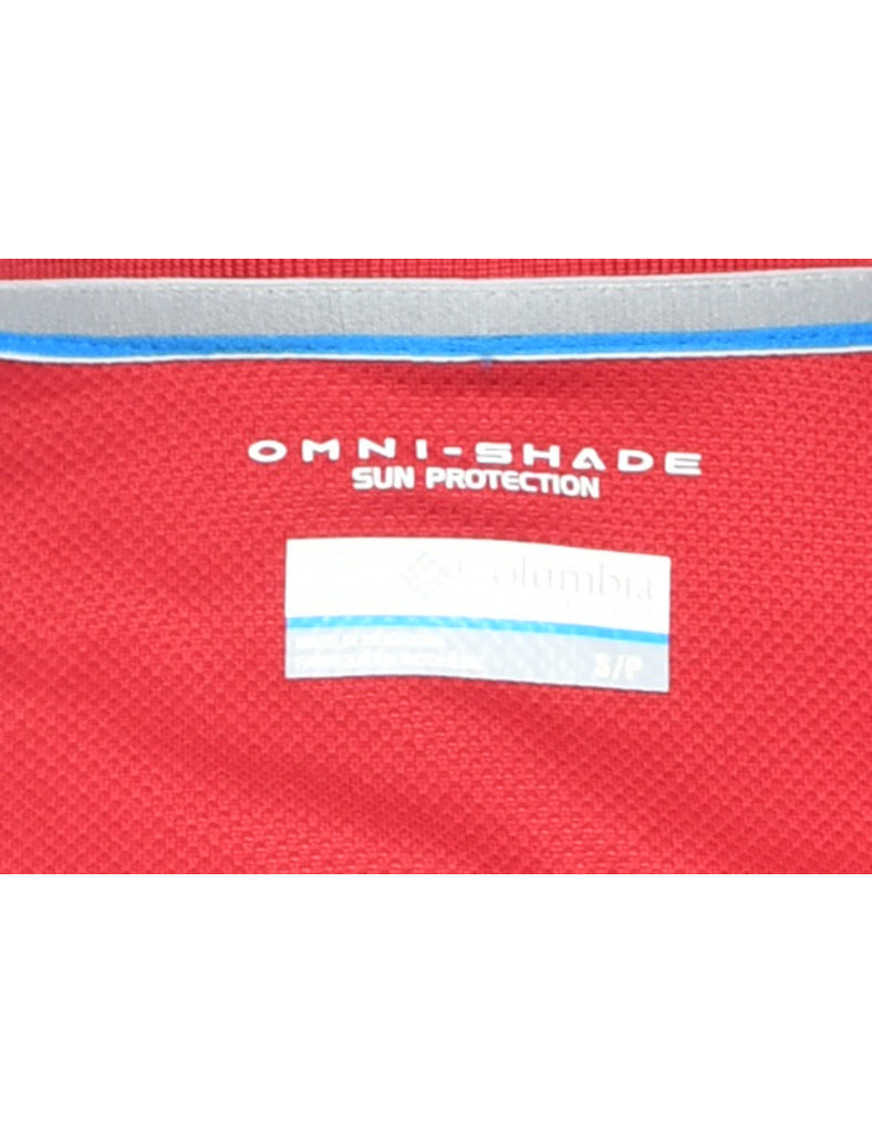Columbia Red Polo Shirt - S
