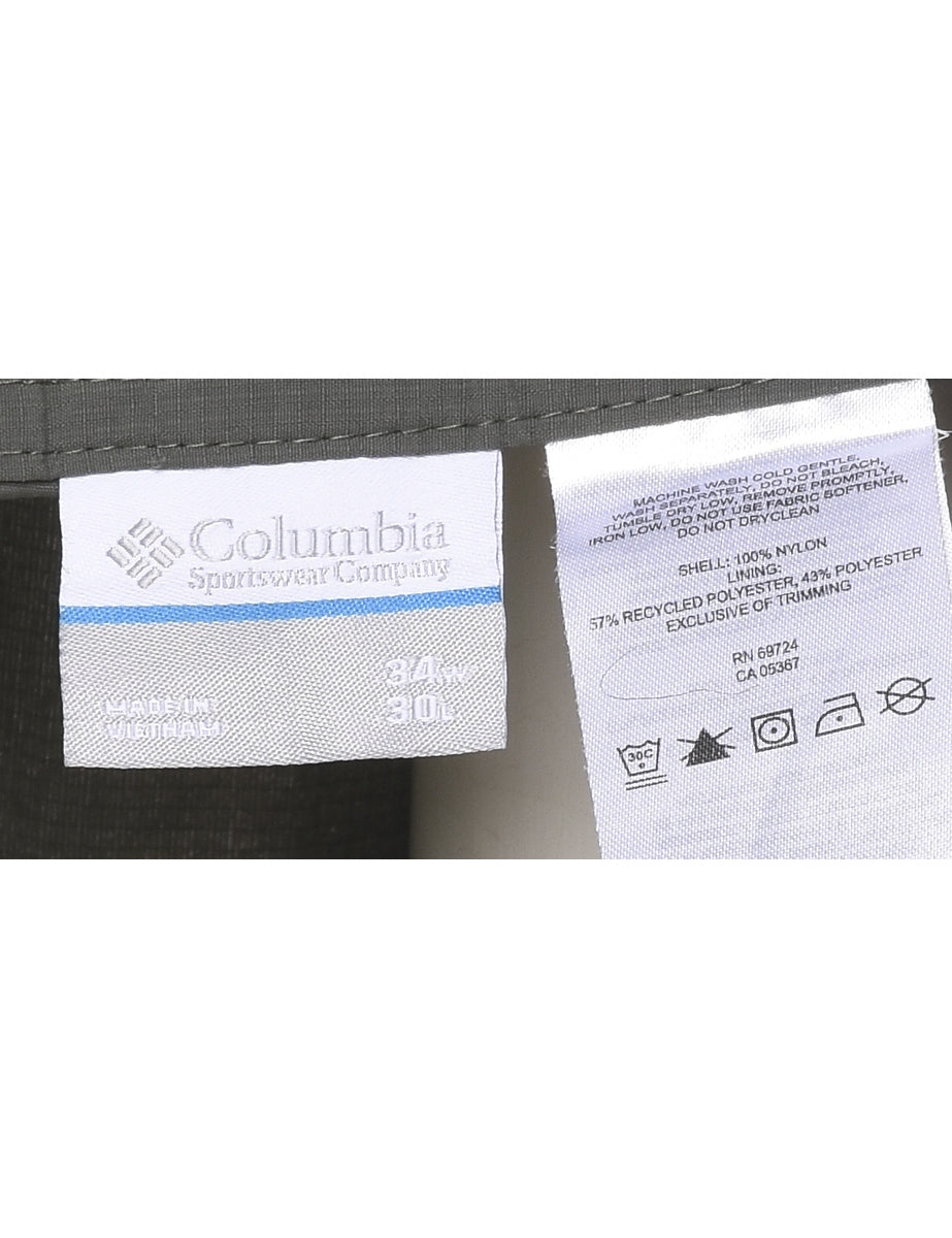 Men's Columbia Columbia Track Pants Green, L Beyond Retro