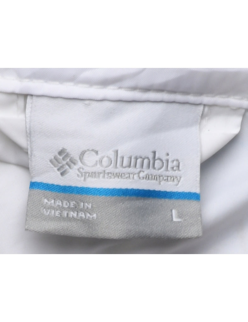Columbia White Jacket - L