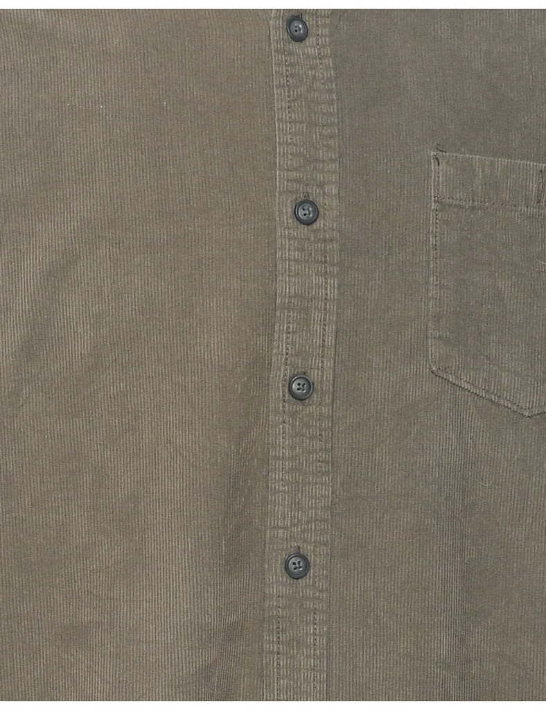 Corduroy Beige Shirt - L