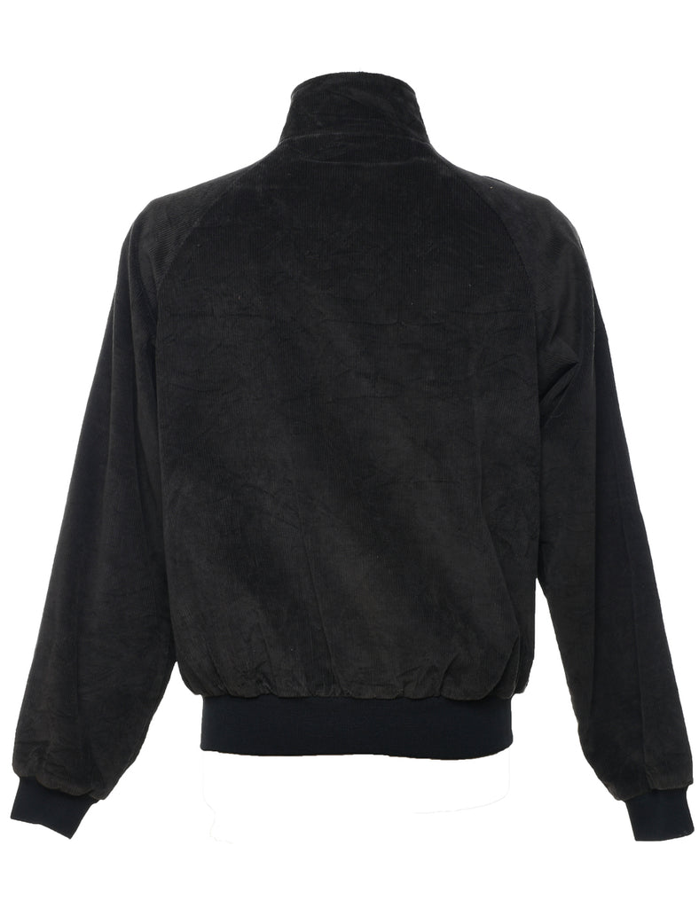 Corduroy Black Jacket - L