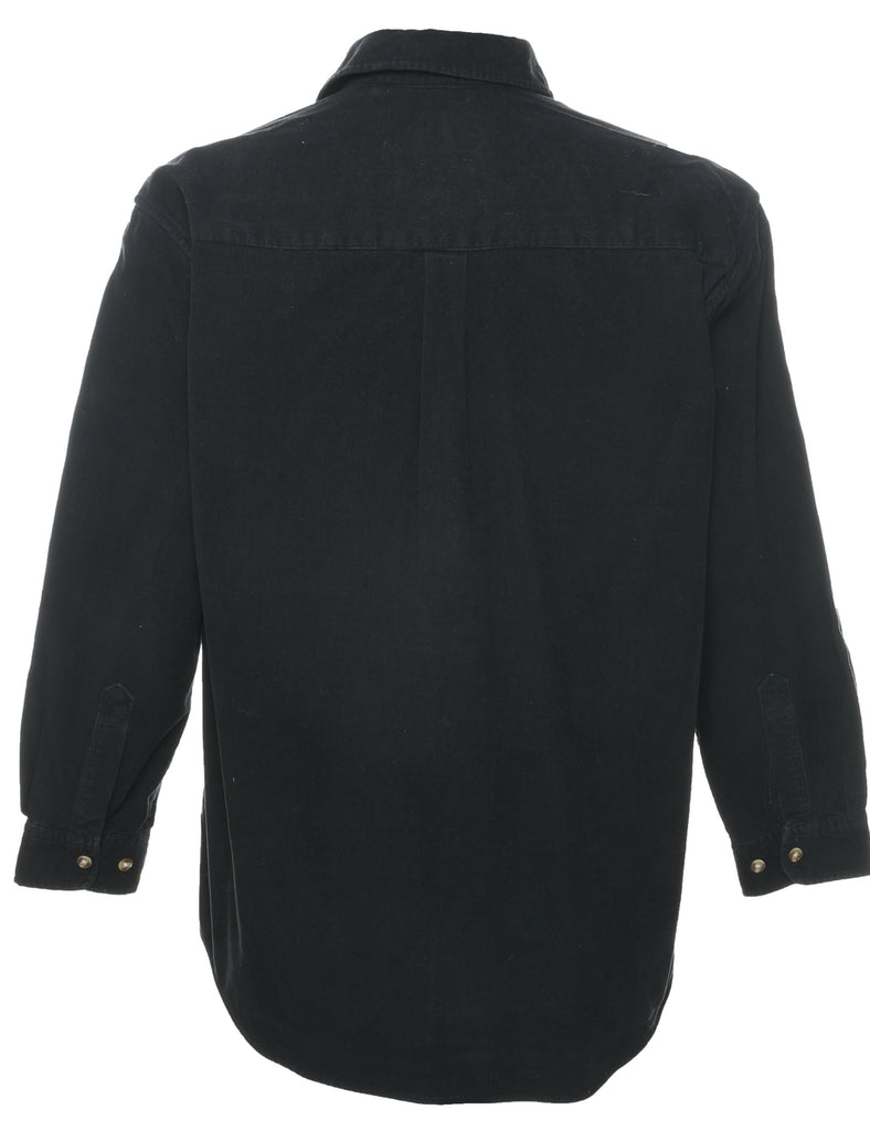 Corduroy Black Shirt - M