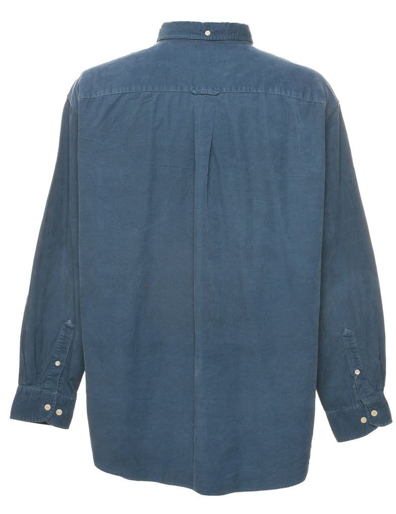 Corduroy Blue Shirt - XL