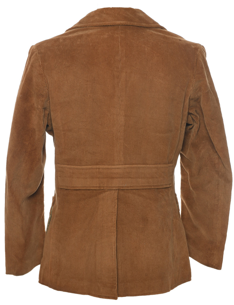 Corduroy Brown Blazer - M