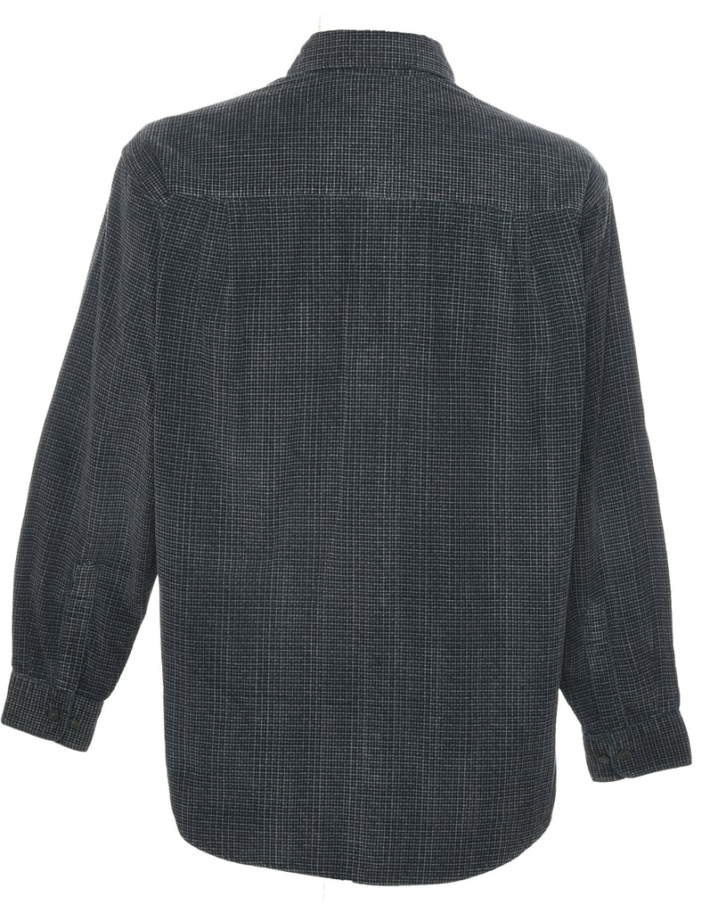Corduroy Checked Shirt - M