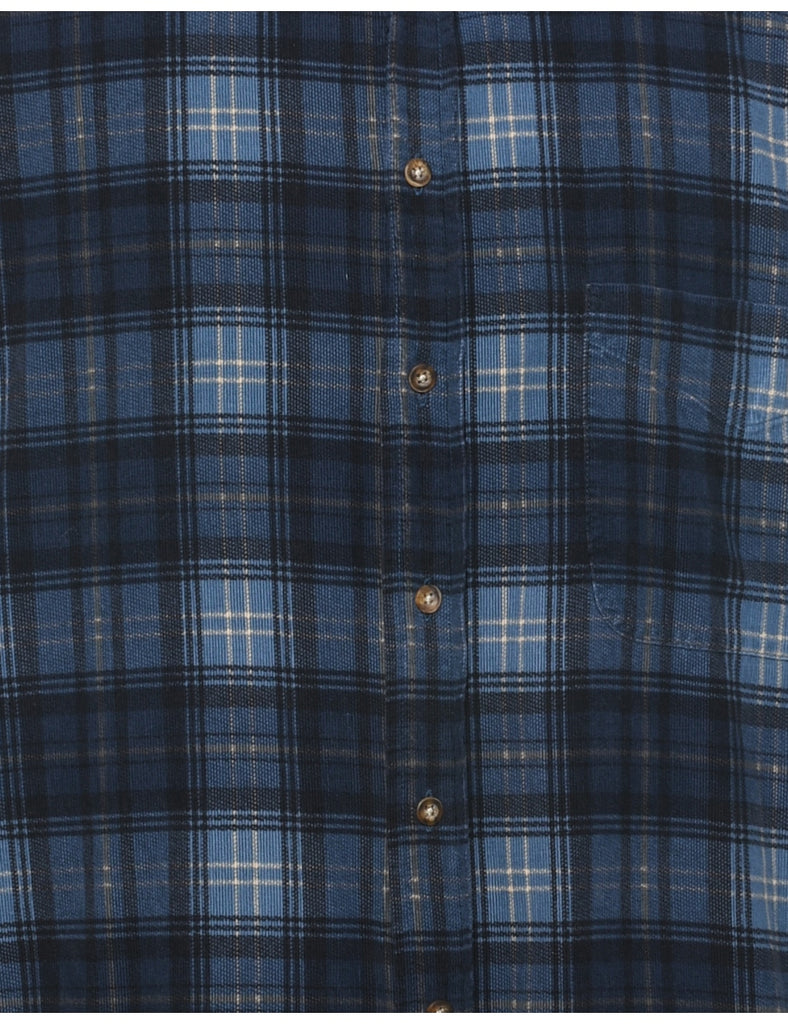 Corduroy Checked Shirt - XL