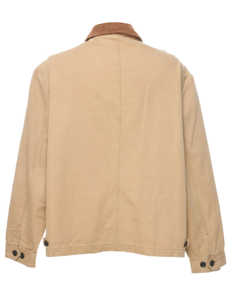 Corduroy Collar Jacket - XL
