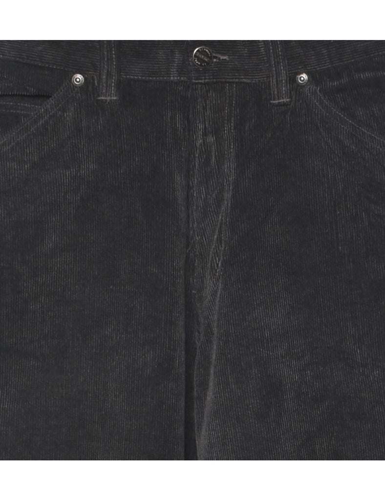 Corduroy Dark Grey Trousers - W32 L32