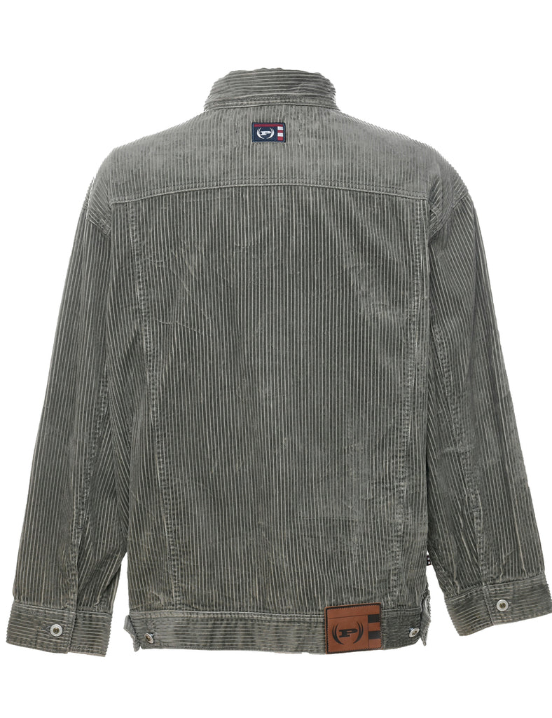 Corduroy Grey Phat Farm Jacket - L