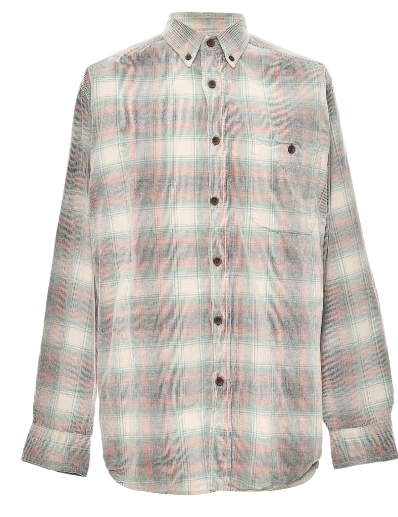 Corduroy Grey Shirt - M