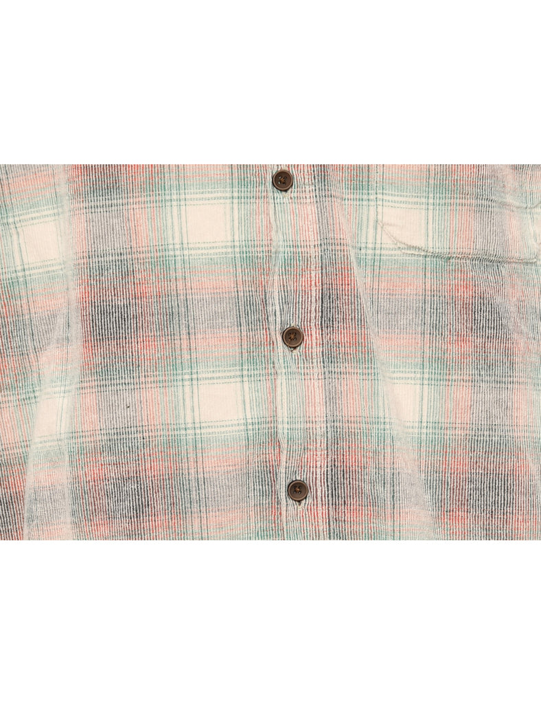 Corduroy Grey Shirt - M