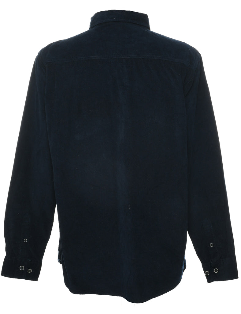 Corduroy Navy Shirt - L