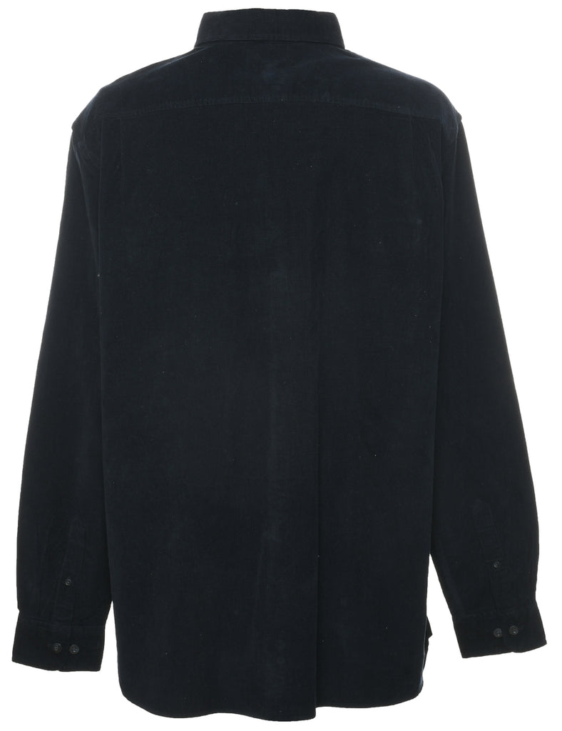 Corduroy Navy Shirt - L