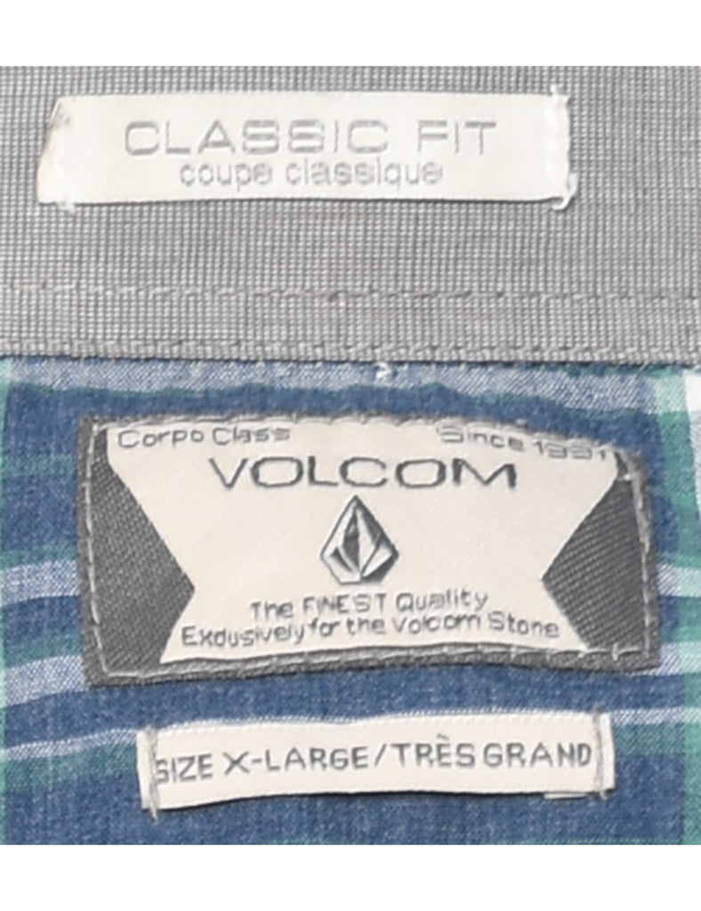 Cotton And Polyester Checked Shirt - XL