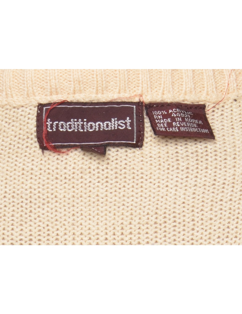 Cream Jumper - XL