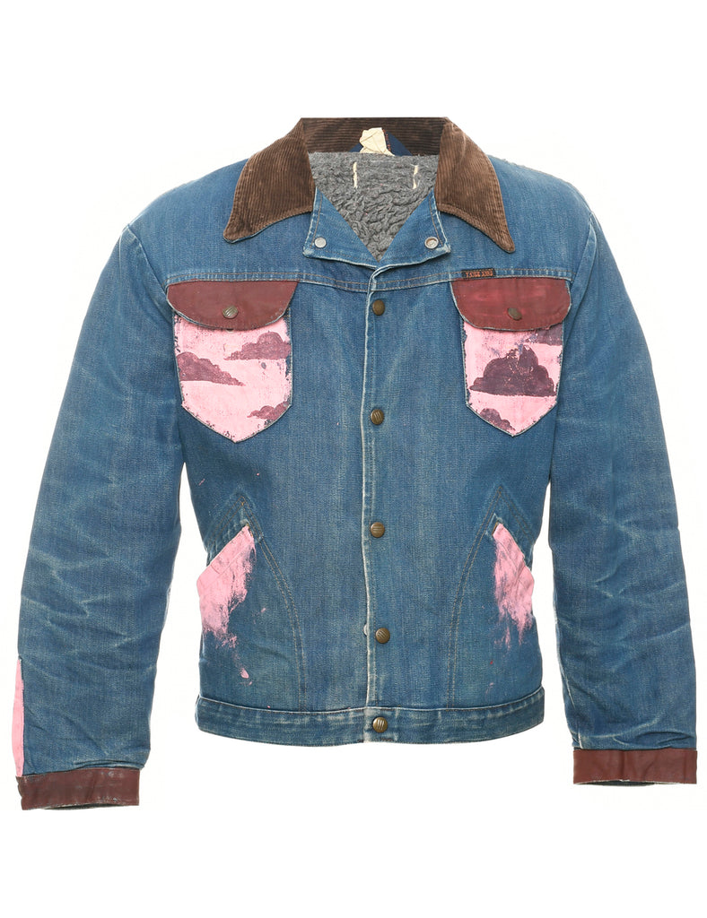 Customised Workwear Denim Jacket - M