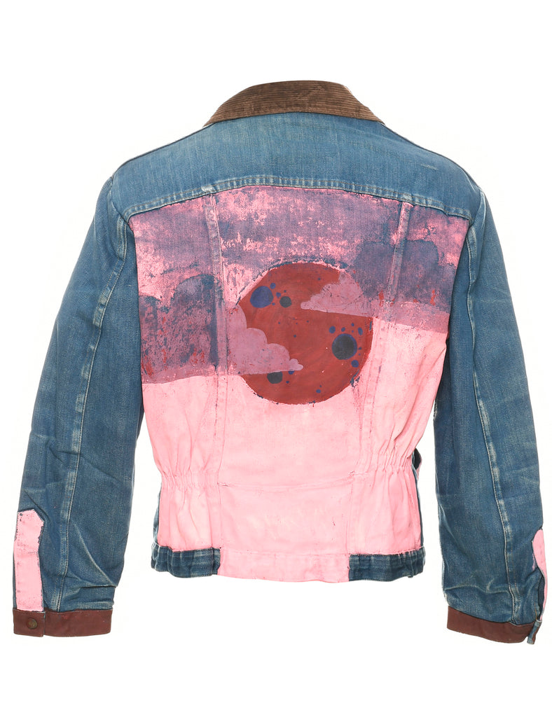Customised Workwear Denim Jacket - M