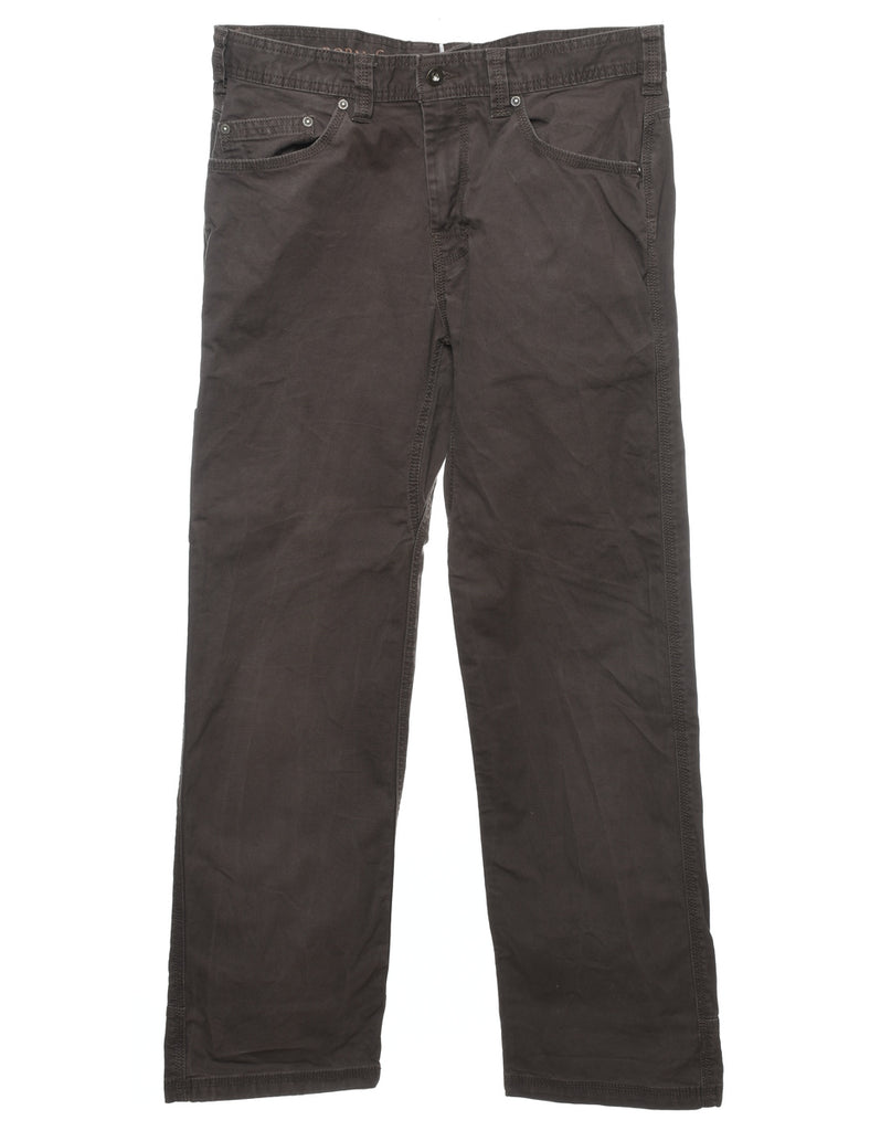 Dark Brown Chinos - W34 L32