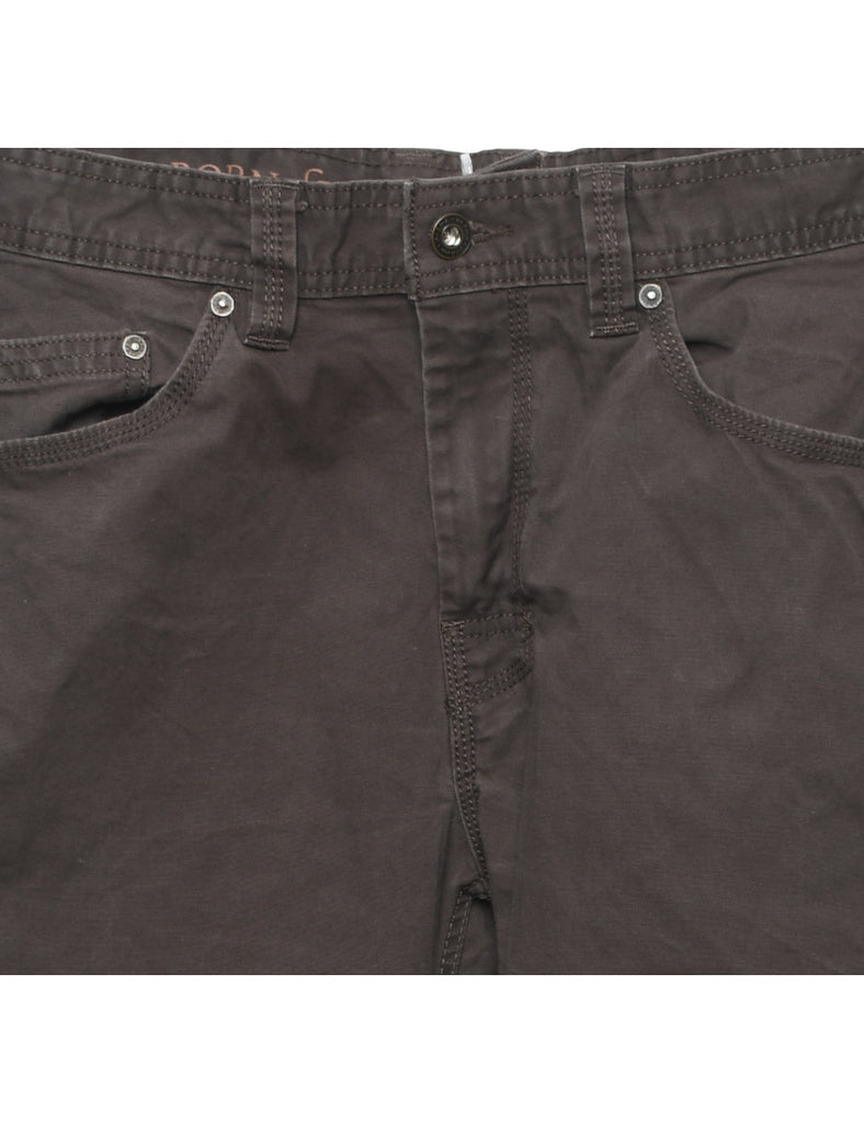 Dark Brown Chinos - W34 L32