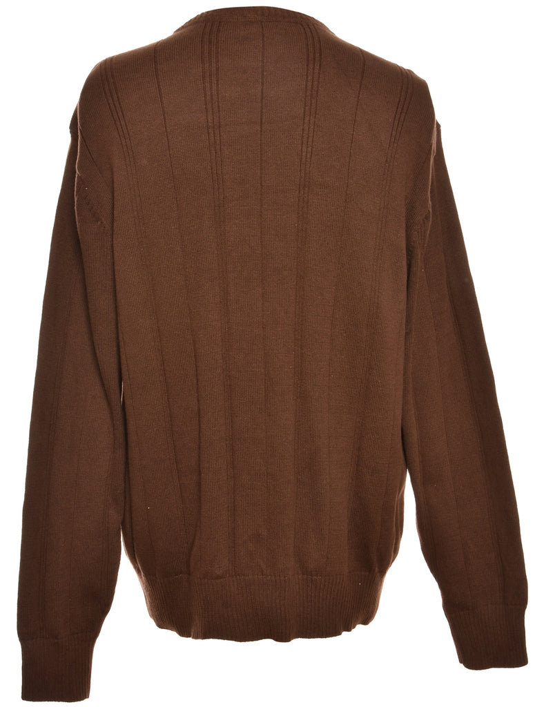 Dark Brown John Ashford Jumper - M