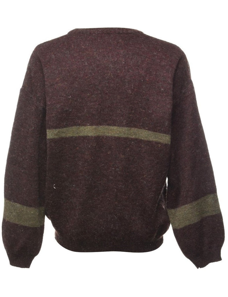 Dark Brown Jumper - S