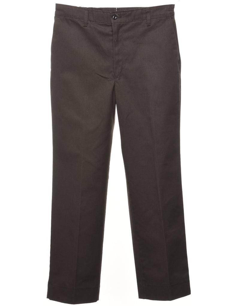 Dark Brown Trousers - W33 L34