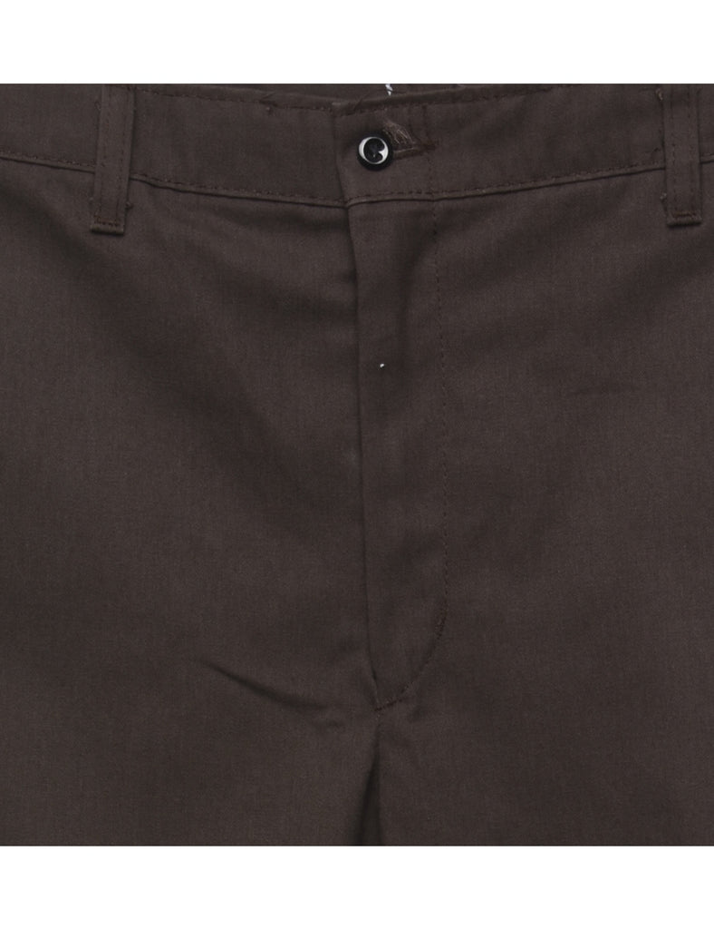 Dark Brown Trousers - W33 L34