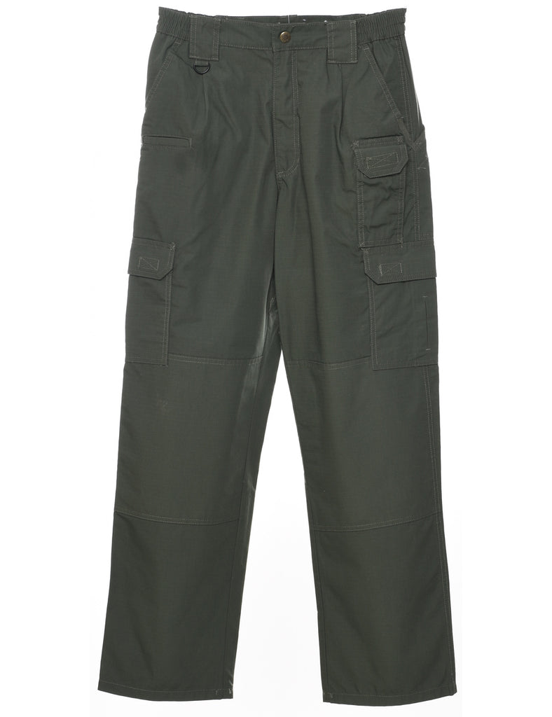 Dark Green Cargo Pants - W30 L32