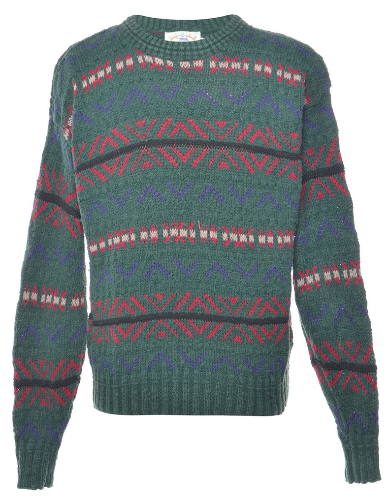 Dark Green Jumper - M