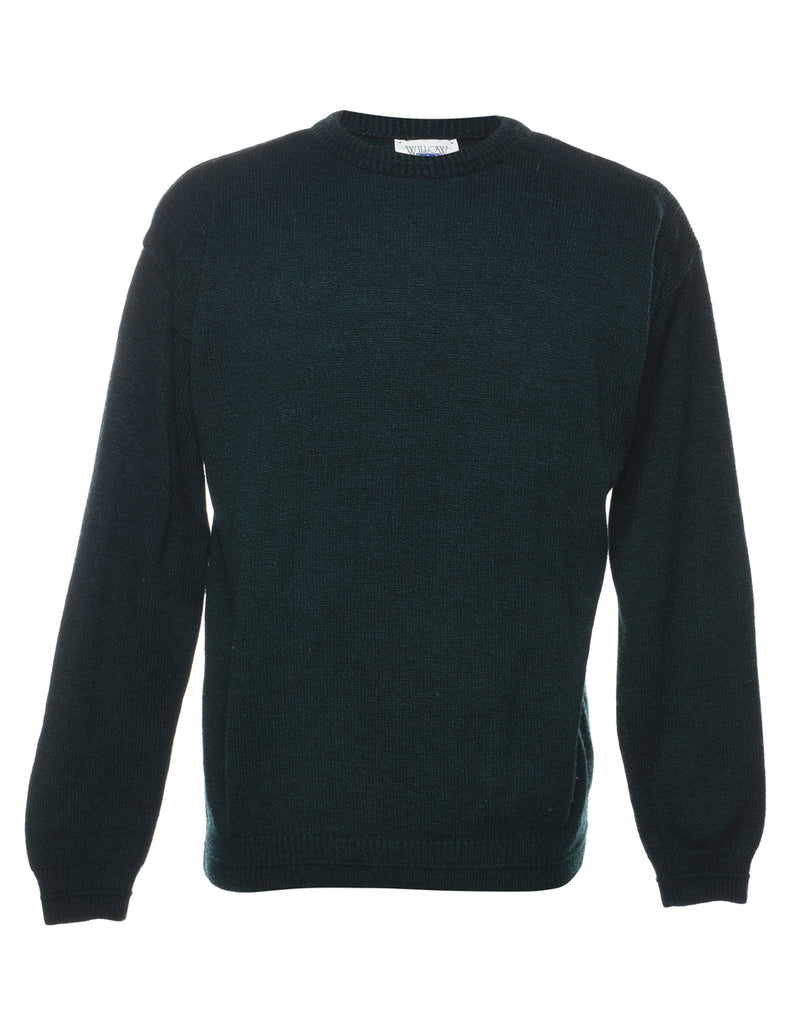Dark Green Jumper - L