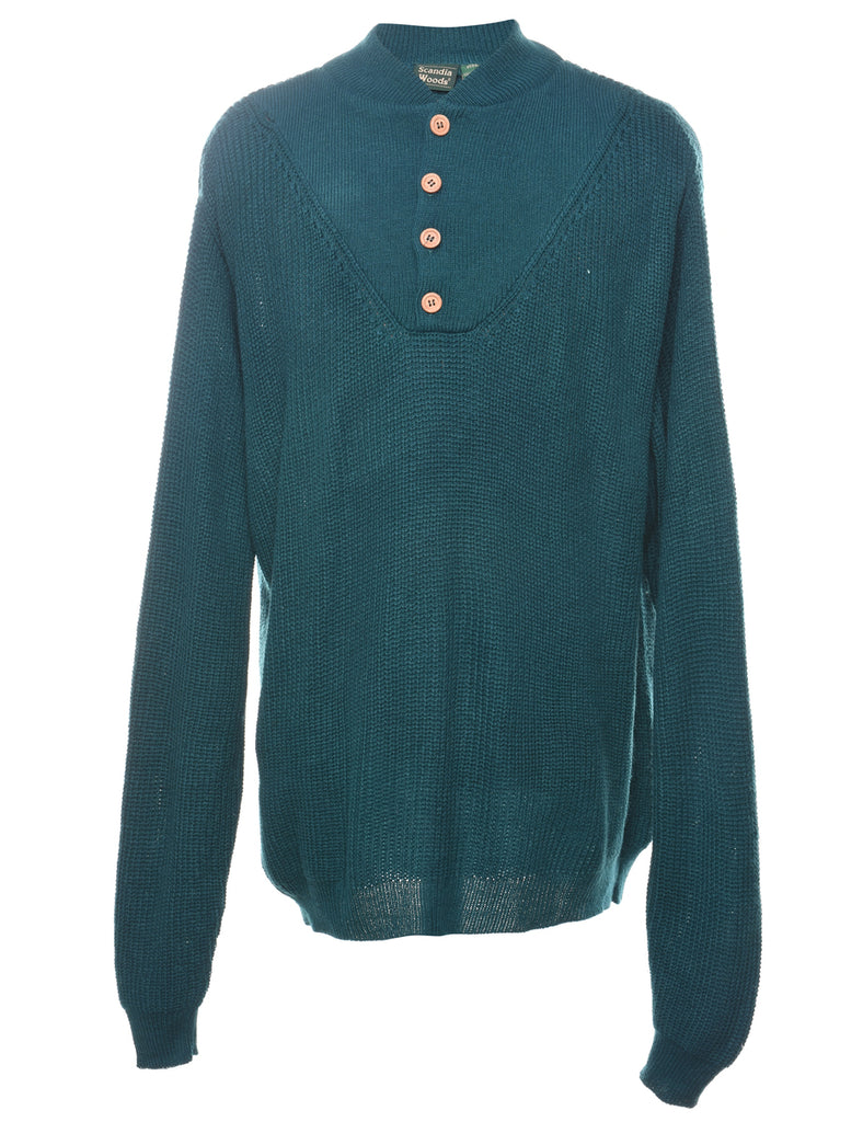 Dark Green Jumper - L