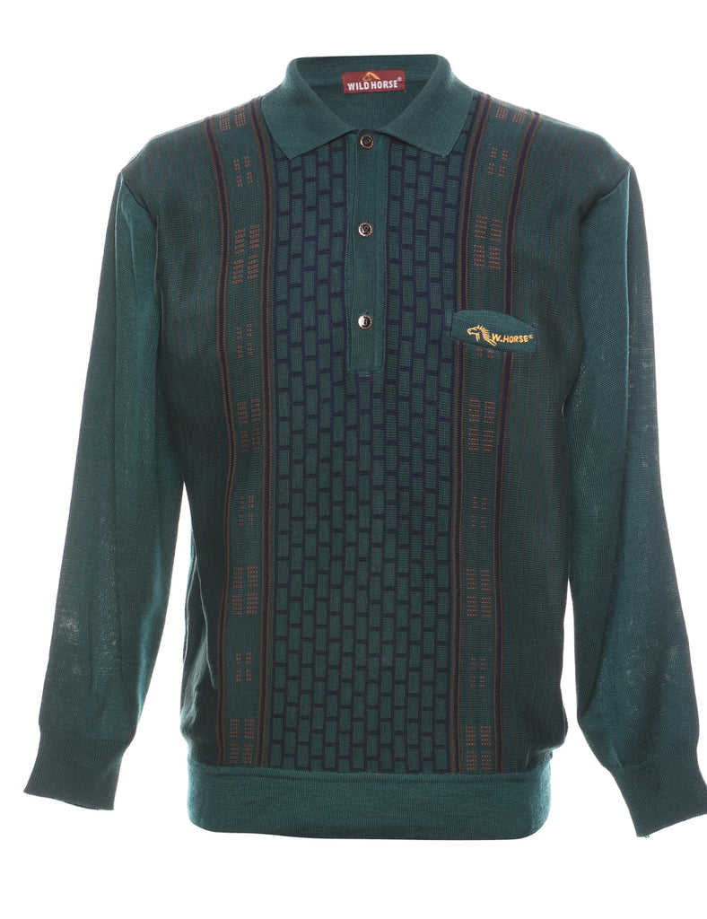 Dark Green Jumper - M