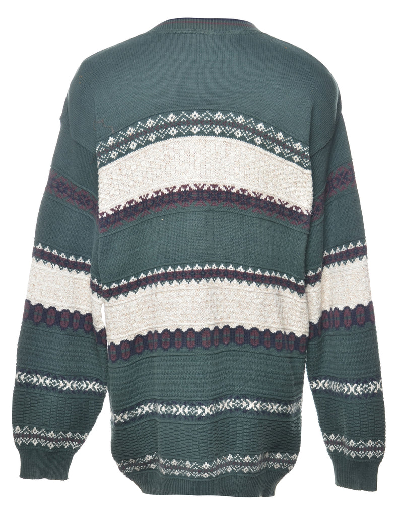 Dark Green Jumper - L