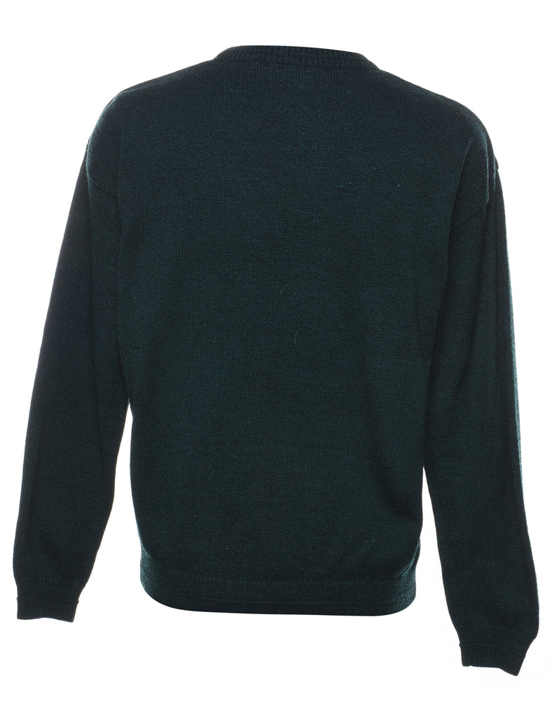 Dark Green Jumper - L