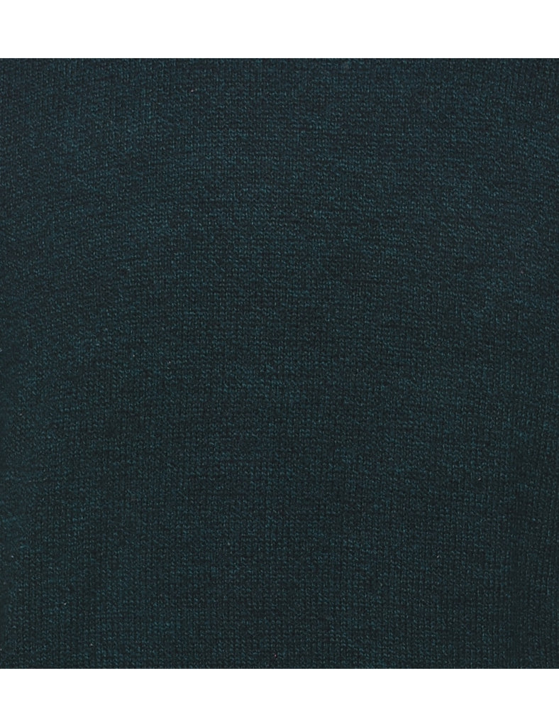 Dark Green Jumper - L