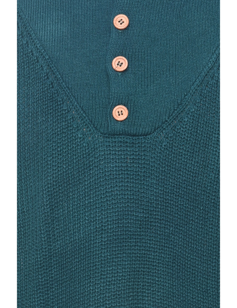 Dark Green Jumper - L