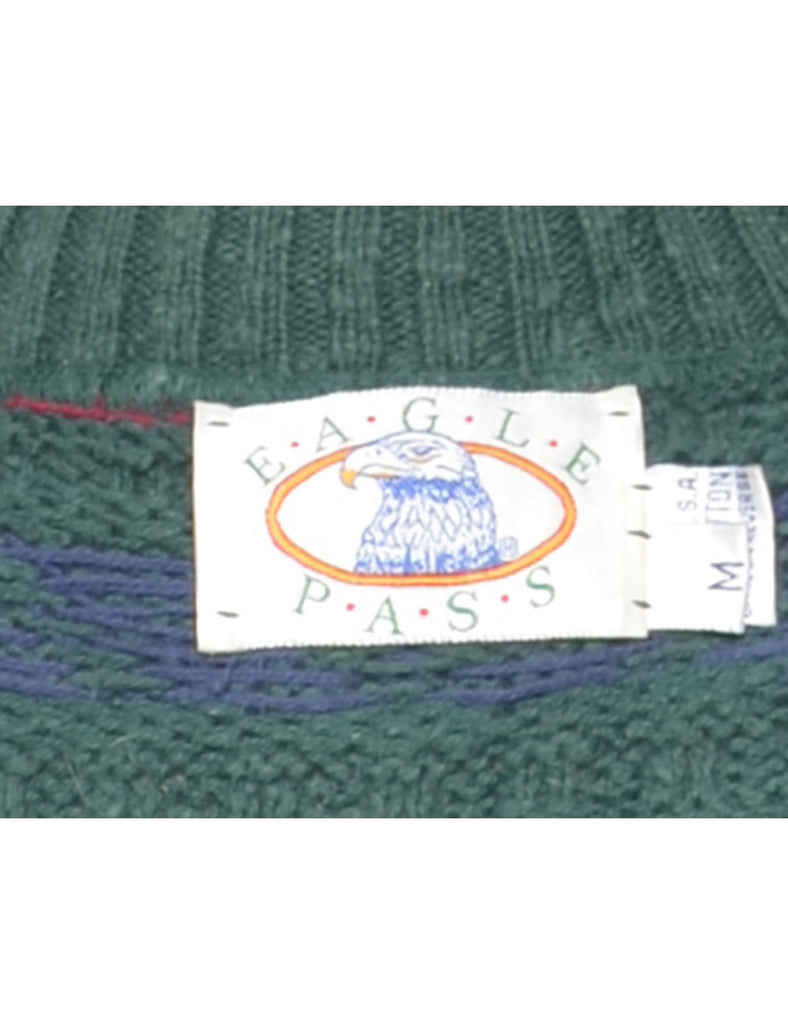 Dark Green Jumper - M