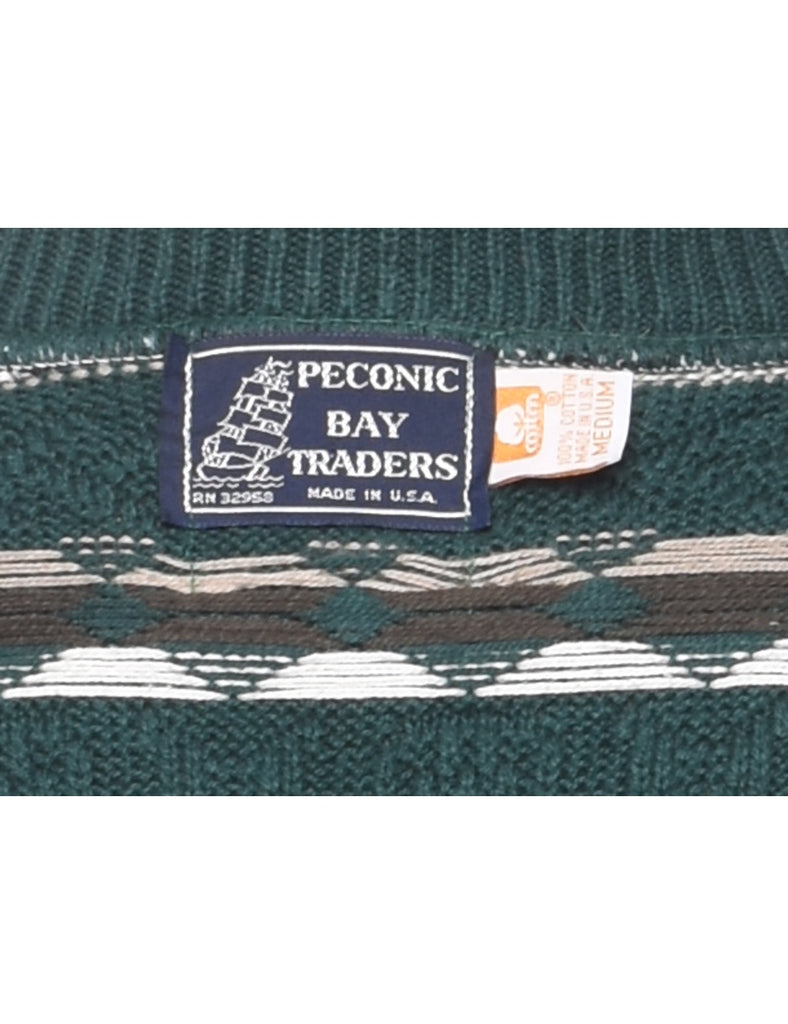Dark Green Jumper - M