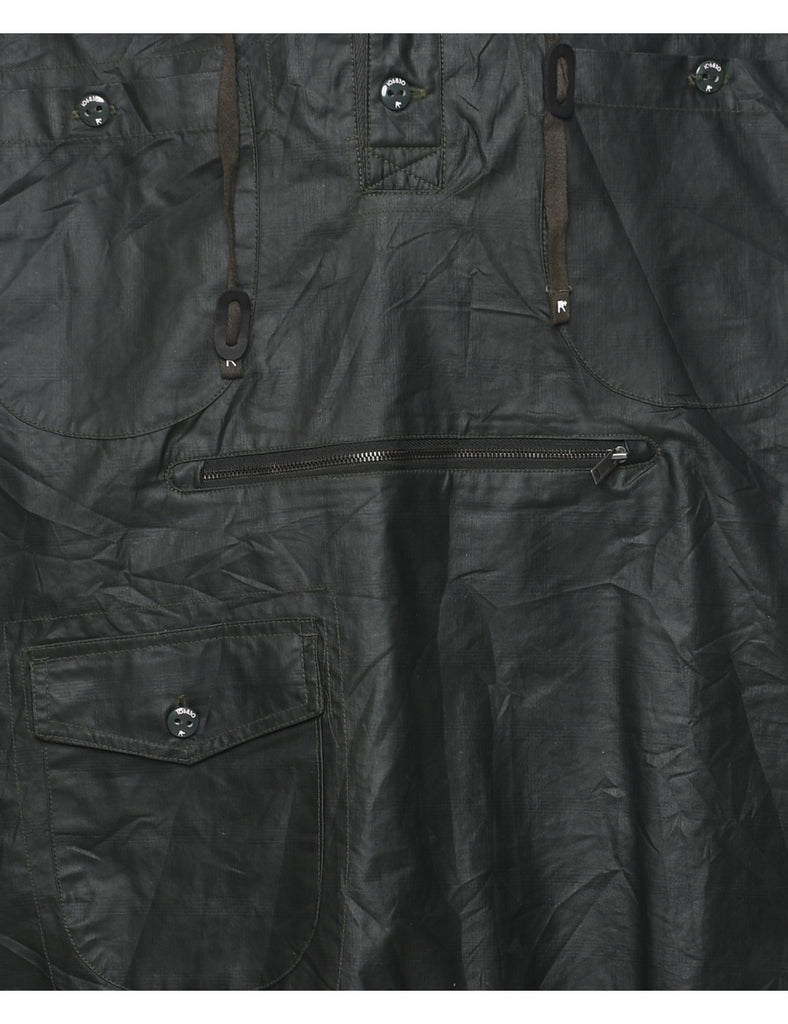 Dark Green Raincoat - XXL