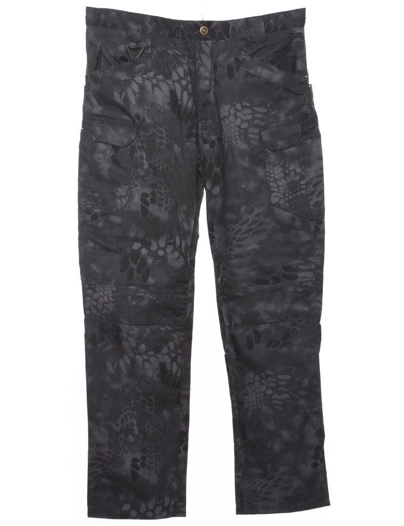 Dark Grey Cargo Trousers - W35 L30