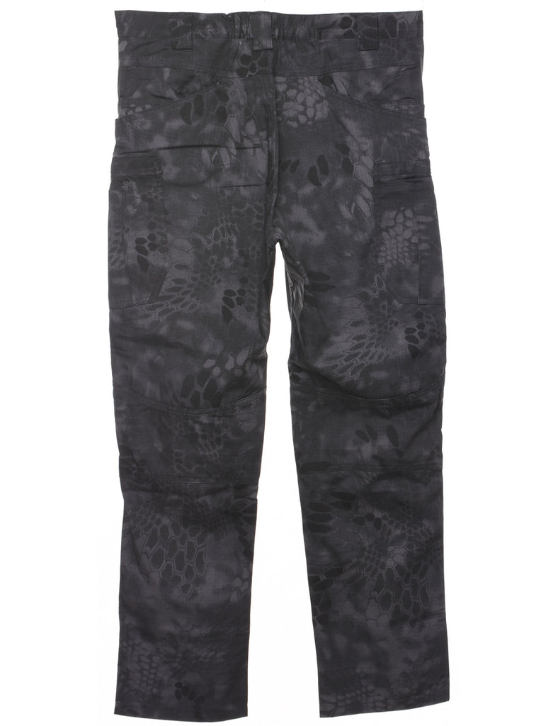Dark Grey Cargo Trousers - W35 L30