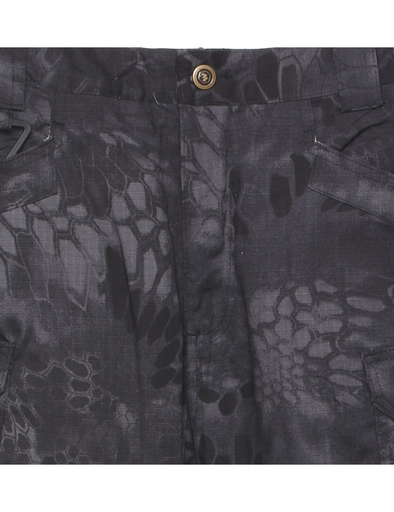 Dark Grey Cargo Trousers - W35 L30