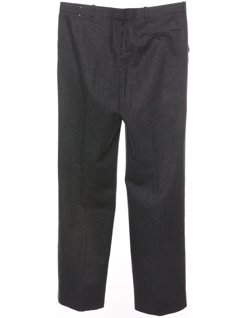 Dark Grey Classic Tapered Trousers - W33 L31