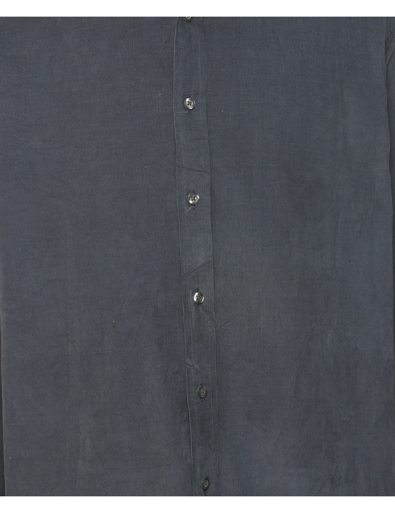 Dark Grey Corduroy Shirt - L