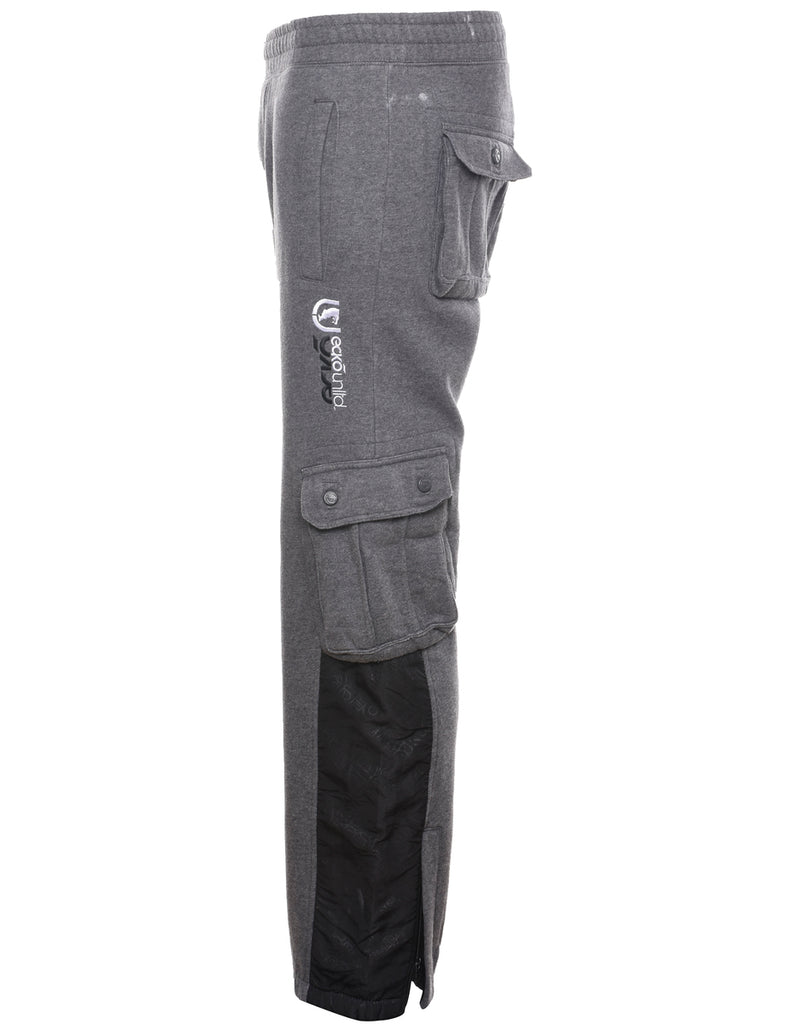 Dark Grey Ecko Y2K Jogging Bottoms - W32 L29