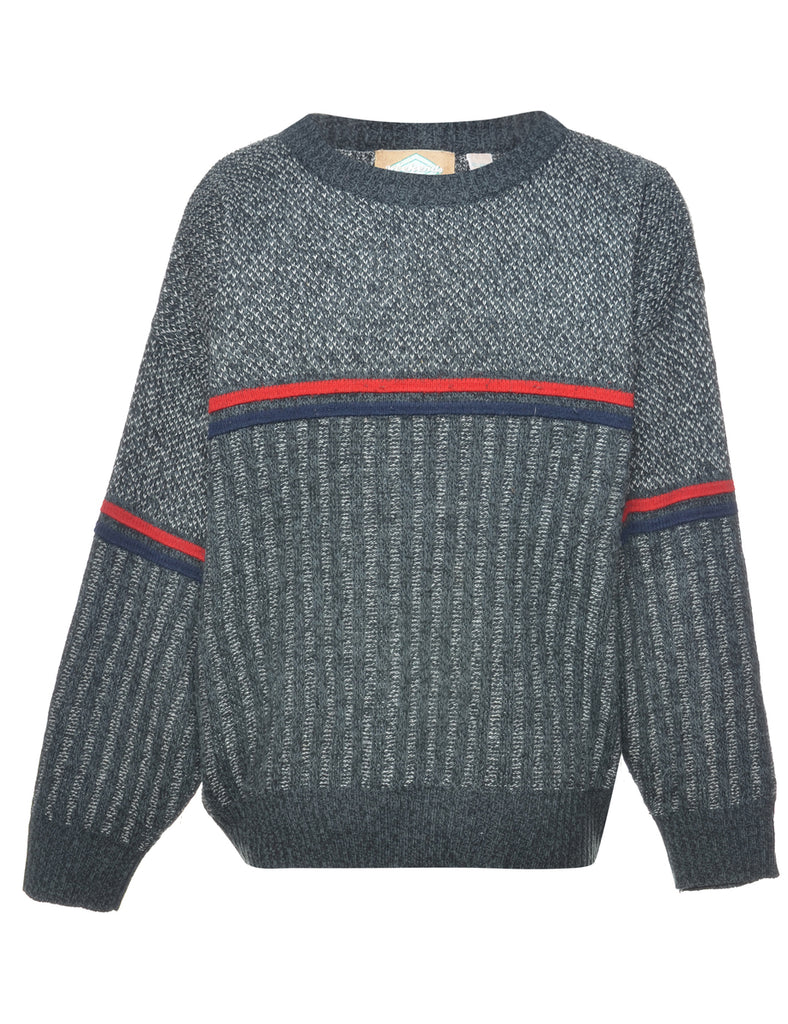 Dark Grey Jumper - L