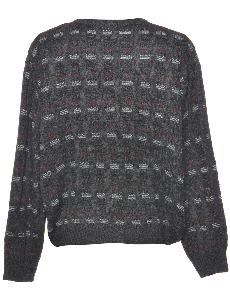 Dark Grey Jumper - L