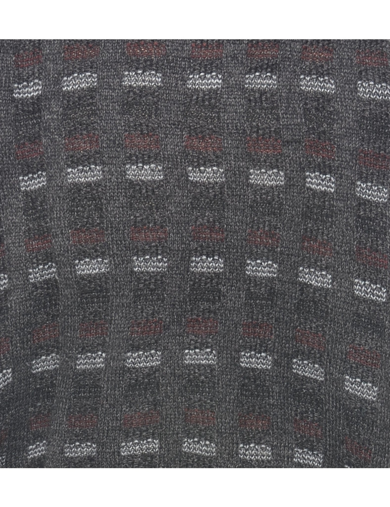 Dark Grey Jumper - L