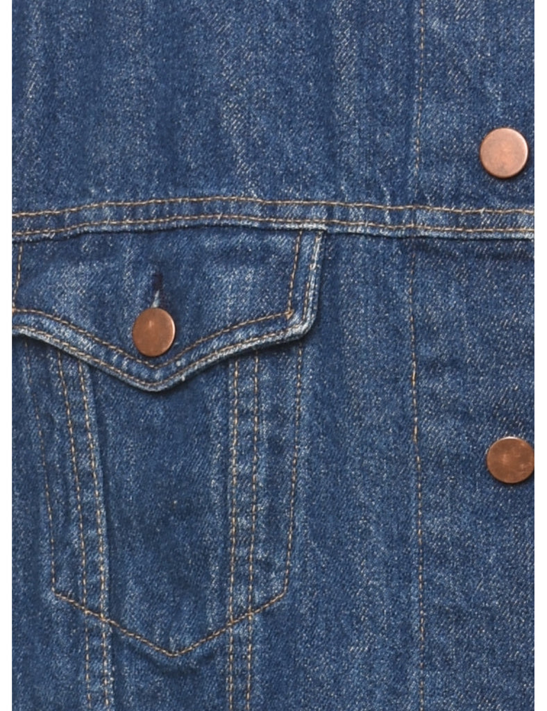 Dark Wash Classic Denim Jacket - XL