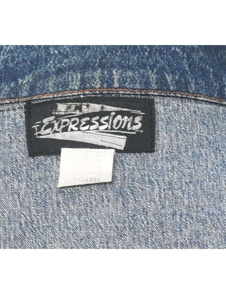 Dark Wash Denim Jacket - XL